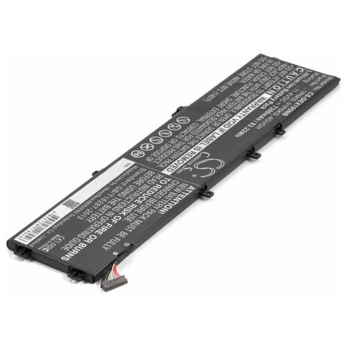 аккумулятор 4gvgh для ноутбука dell xps 15 9550 11 4v 84wh 7370mah черный Аккумуляторная батарея Pitatel BT-1237 для Dell XPS 15-9550