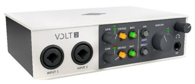 Внешняя звуковая карта с USB UNIVERSAL AUDIO VOLT 2