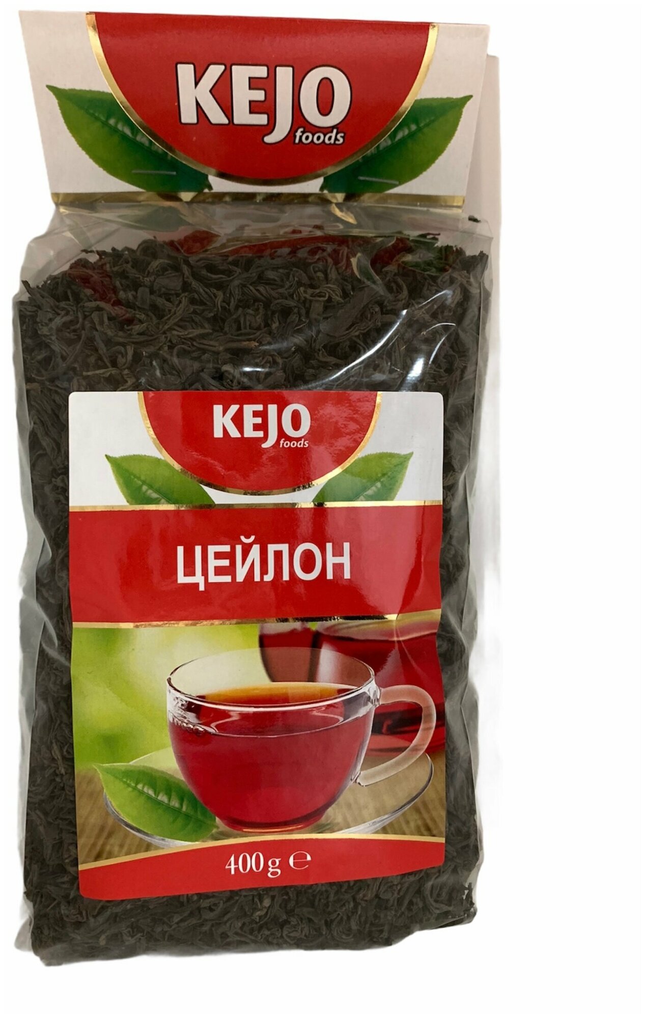 Чай черный KEJO Цейлон, крунолистовой 400 гр