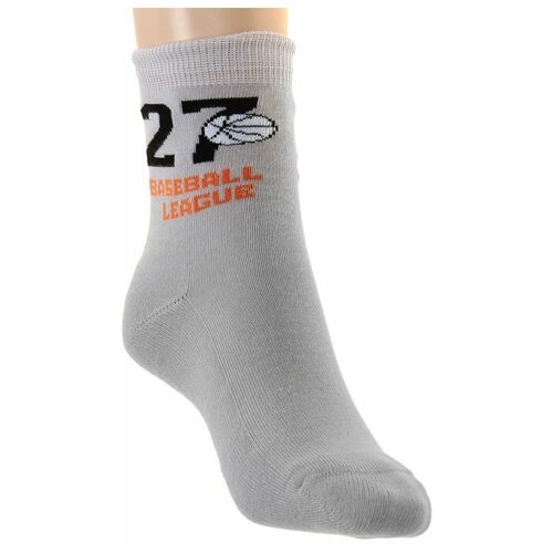 Носки Носкофф размер 20-22, серый носки детские брестские цвет светло серый размер 7 8