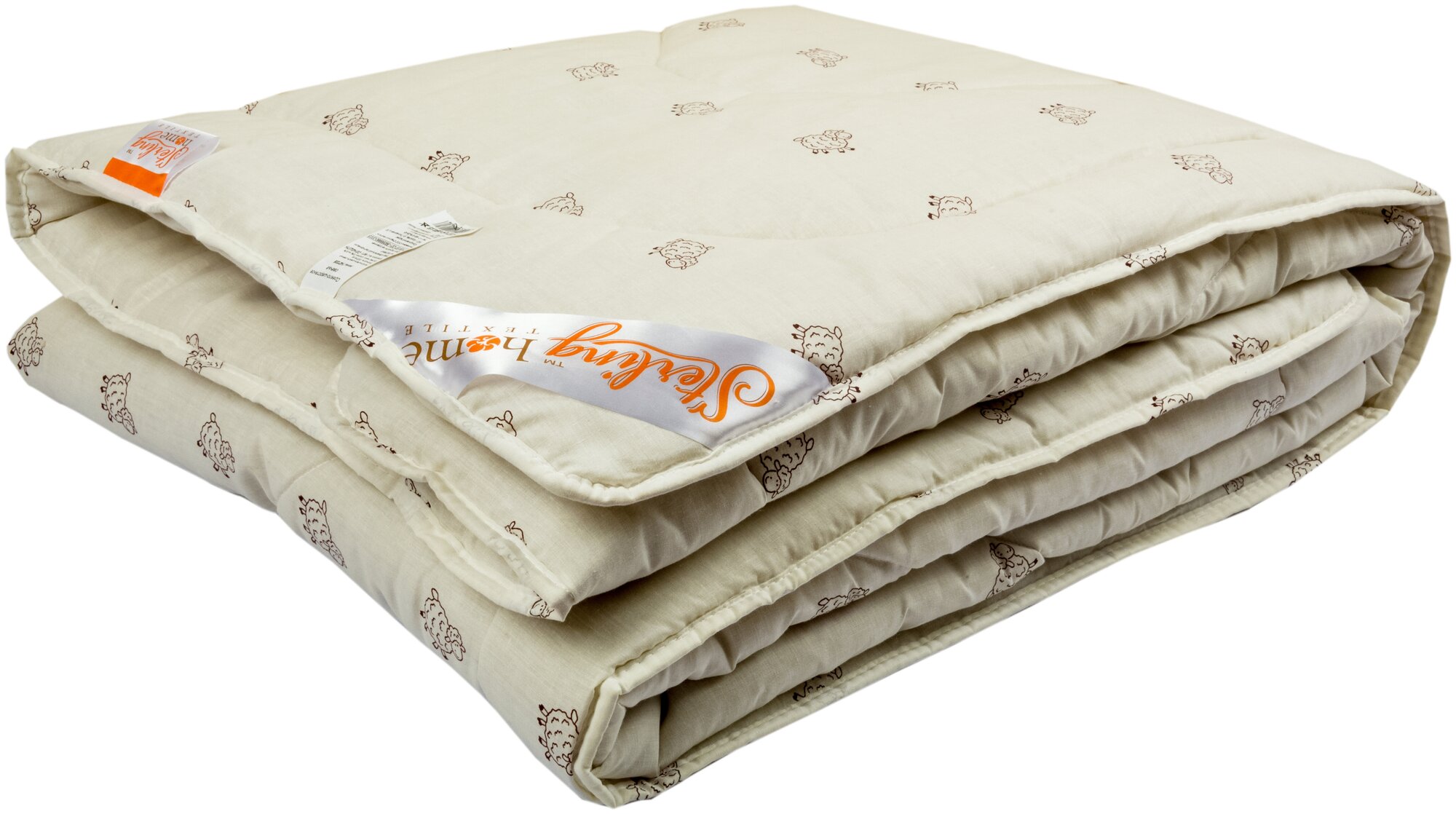Одеяло овечья шерсть (всесезонное) 170x205, вариант ткани поликоттон от Sterling Home Textil