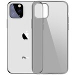 Чехол силиконовый для iPhone 11 Pro Baseus Simplicity Series (basic model) ARAPIPH58S-01, черный прозрачный - изображение