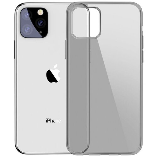 фото Чехол силиконовый для iphone 11 pro baseus simplicity series (basic model) arapiph58s-01, черный прозрачный