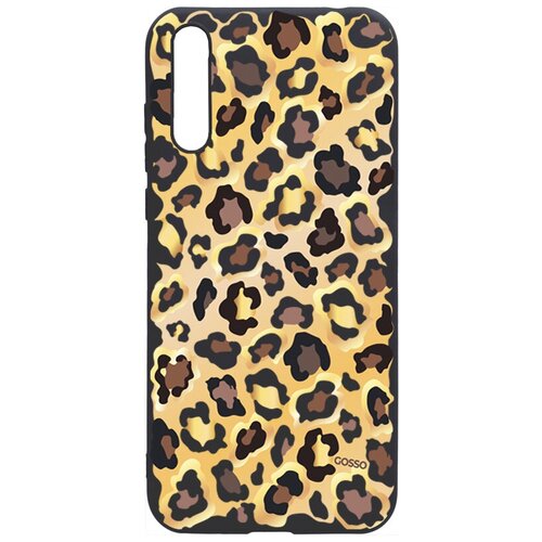 фото Ультратонкая защитная накладка gleam для huawei y8p / honor 30i с принтом "cheetah" gosso