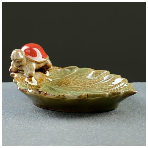 фото Поилка- подставка "черепаха" 11*15*7см 5541617 сима-ленд