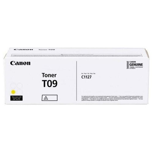 Картридж лазерный Canon 09 Y 3017C006 желтый оригинальный 1 шт.