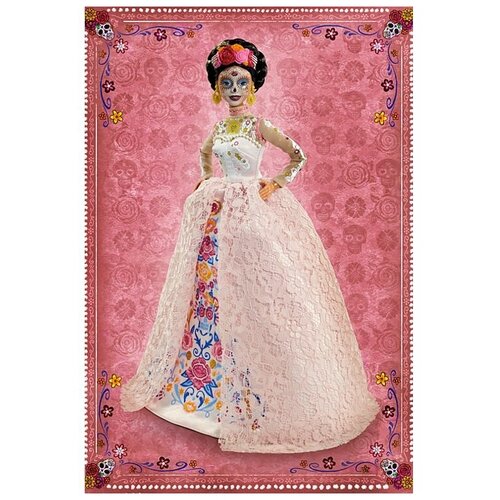 Кукла Barbie Dia De Muertos 2 (Барби Диа Де Муэртос 2) кукла barbie dia de muertos 2021 ken барби диа де муэртос 2021 кен