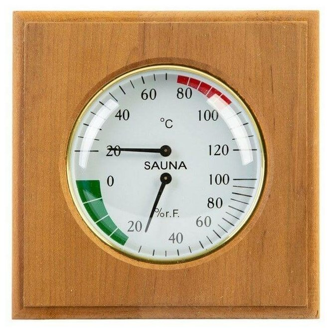 Термометр и гигрометр для бани и сауны 2 в 1