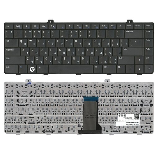 Клавиатура для ноутбука Dell 0X357M русская, черная
