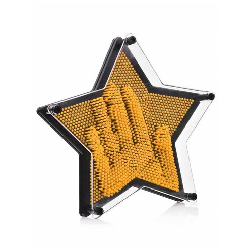 Экспресс-скульптор Pinart Звезда, Макси, Размер L 21 см, желтый, PinArt