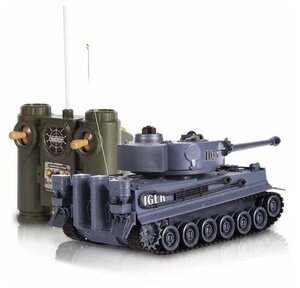 Танк р/у Mioshi Army "Танковый Бой: Тигр-МI" (33 см, стрельба и/к лучами, 1:28, движение 360°, свет
