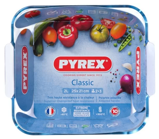 Форма универсальная Pyrex 220B000/7046, 1 шт., 2 л, 21х25 см - фотография № 3