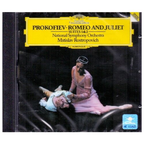 AUDIO CD классика: Prokofiev Romeo And Juliet Suites 1&2 / Rostropovich (1 CD)