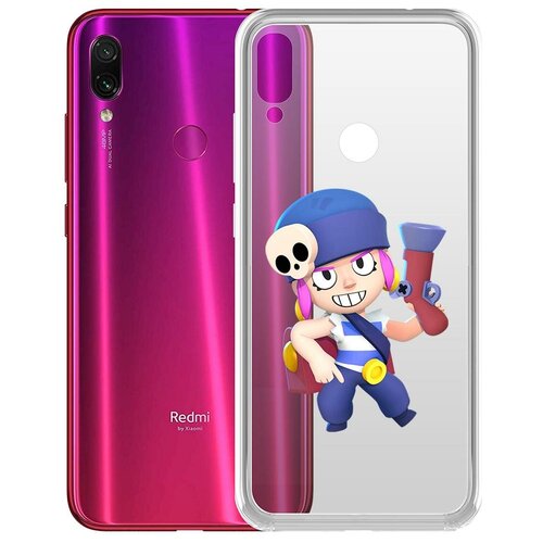 фото Чехол-накладка clear case brawl stars-пенни для xiaomi redmi note 7 krutoff group