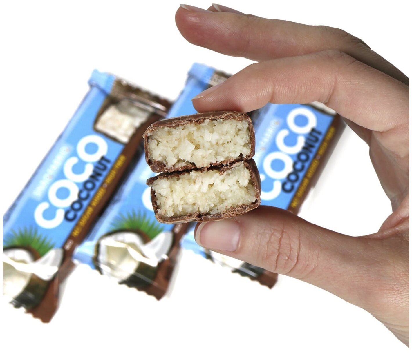 Батончик Snaq Fabriq Coco Coconut Кокос, 40 г, 30 шт.