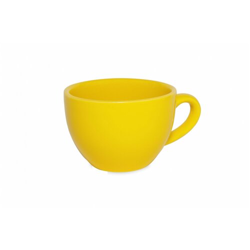 Чашка круглая не штабелируемая 230мл, фарфор,цвет желтый, Lantana, SandStone