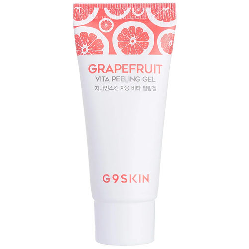 Мягкий пилинг-гель для лица с экстрактом грейпфрута Berrisom G9 Grapefruit Vita Peeling Gel, 20 мл оригинальная сыворотка для ухода за кожей niacinamide aha 30% bha 2% пилинг раствор продукты серии кофеин против акне осветляет красоту 30 мл