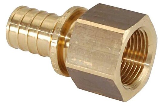 RX 13660711001 Муфта надвижная (25 мм, 3/4", бронза) REHAU - фото №1