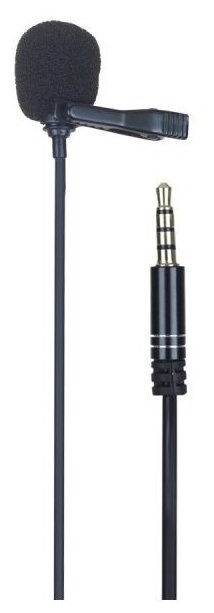 Петличный микрофон jack 35: MRM MC-10 черный 15 метра