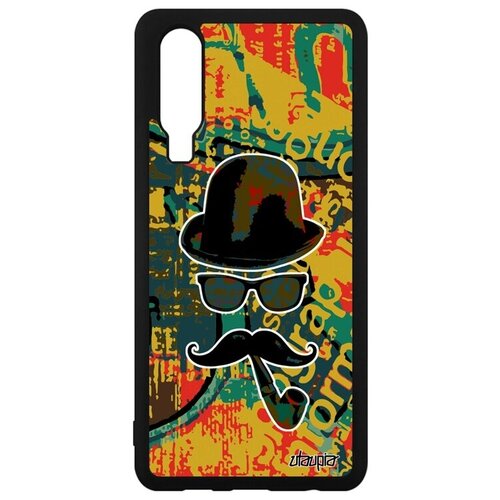 фото Качественный чехол для мобильного // huawei p30 // "мистер усы" чаплин чарли, utaupia, цветной