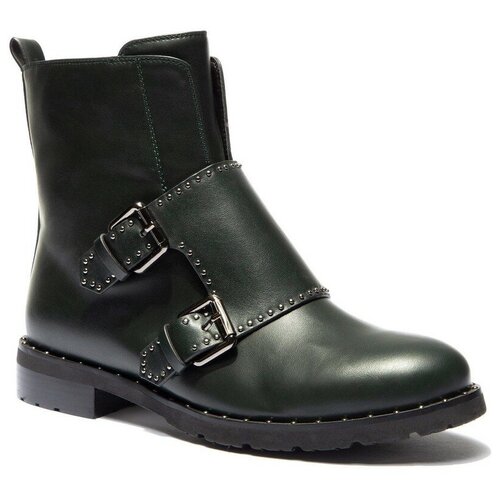 фото Vitacci 184184 полусапоги женский зеленый, искусственная кожа basconi