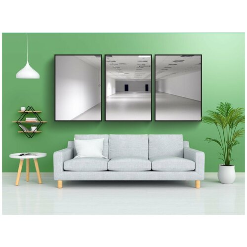 фото Набор модулных постеров для интерьера "пространство, пустой, ремонт" 60x90 см. в тубусе, без рамки lotsprints