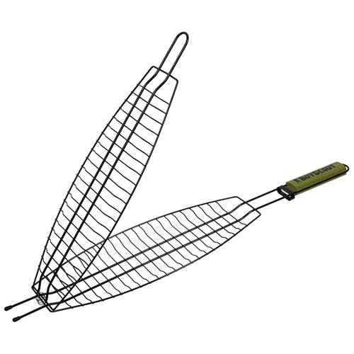 Решетка-гриль для рыбы Boyscout с антипригарным покрытием, 42 x 15 x 3,5 см