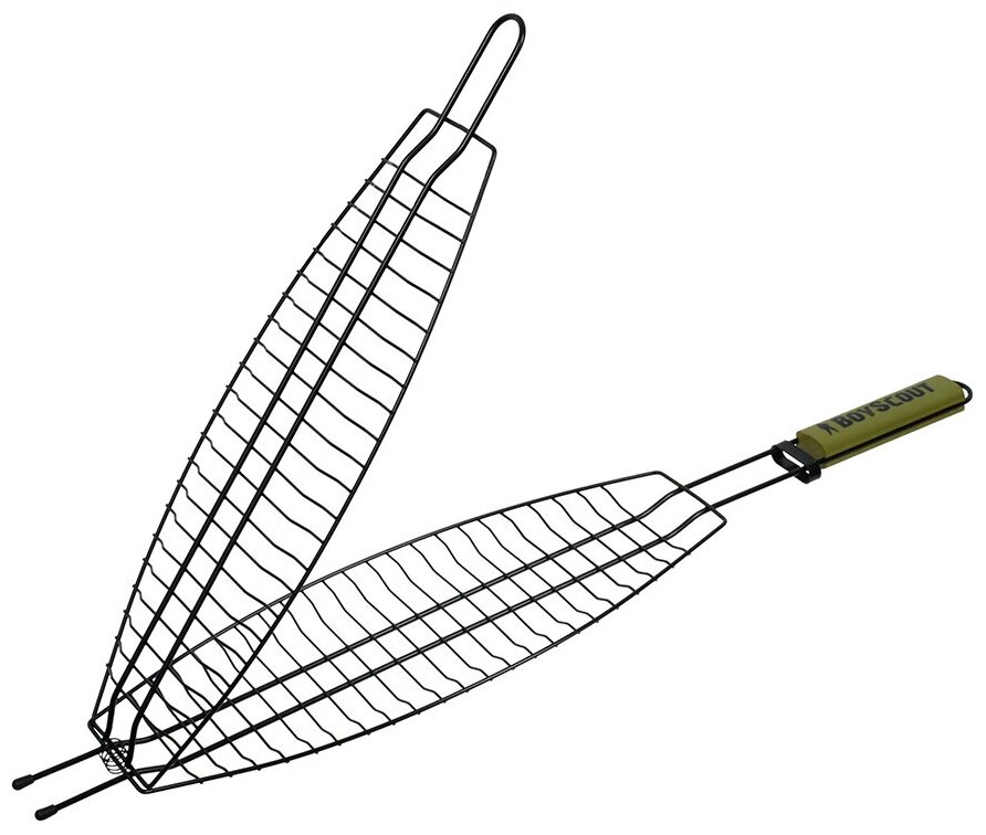 Решетка-гриль для рыбы Boyscout с антипригарным покрытием 42 x 15 x 35 см