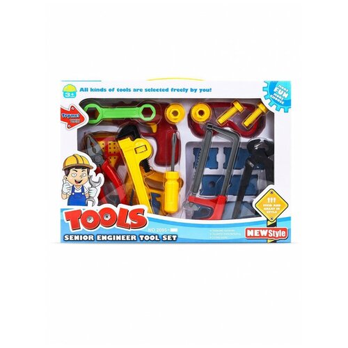 Игровой набор инструментов Маленький умелец, 18 предметов, Altacto