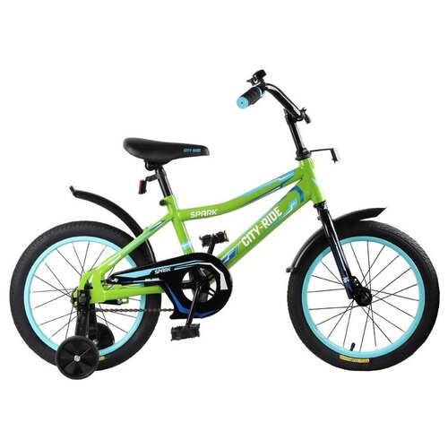 фото Детский велосипед 16" city-ride spark , рама сталь , д