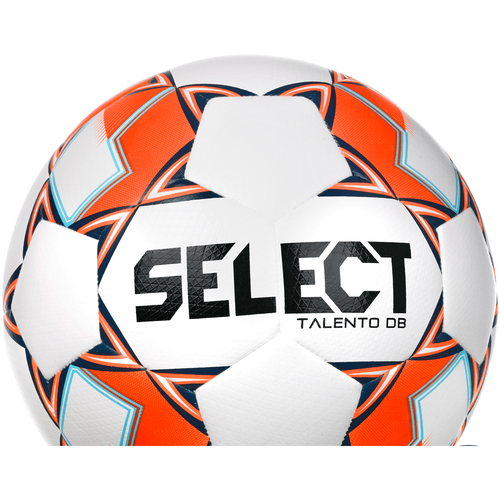 Футбольный мяч SELECT TALENTO DB, бел/оранж/син, 4