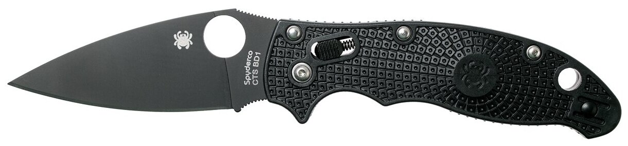 Нож складной Spyderco SC101PBBK2 Manix 2, Black BD-1 Blade, FRN Handle