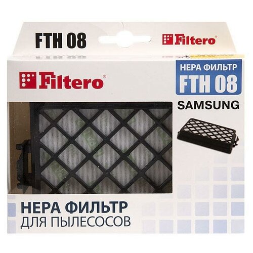 Фильтр (FILTER) для пылесосов Samsung серии SC88, Filtero FTH 08 SAM, HEPA, FTH 08 фильтр hepa filtero fth 08 w sam для пылесосов samsung