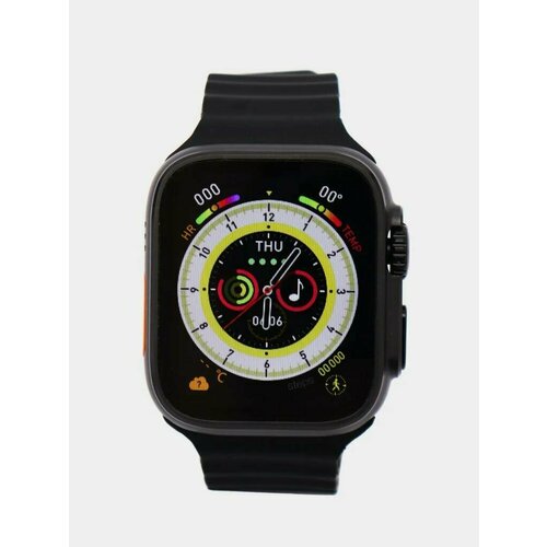 Смарт часы HW9 PRO MAX 49мм силиконовые 2 Ремешка в комплекте Умные часы 314900₽