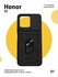 Противоударный Чехол на Honor X6 с магнитом и кольцом, черный