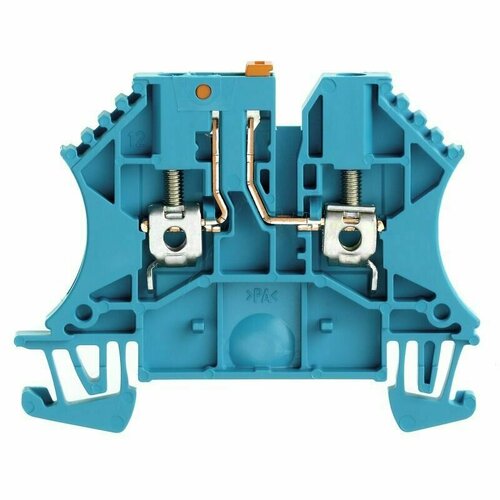 Измерительная клемма с размыкателем WTR 2.5 STB2.3 BL, винтовое соединение, 2.5 мм. кв, 800 V, 14 A, поворотный 5 шт.