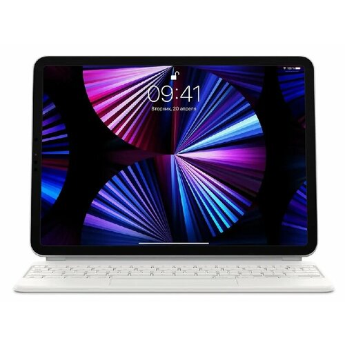 Клавиатура Apple Magic Keyboard for iPad MJQJ3LL White 4107200₽