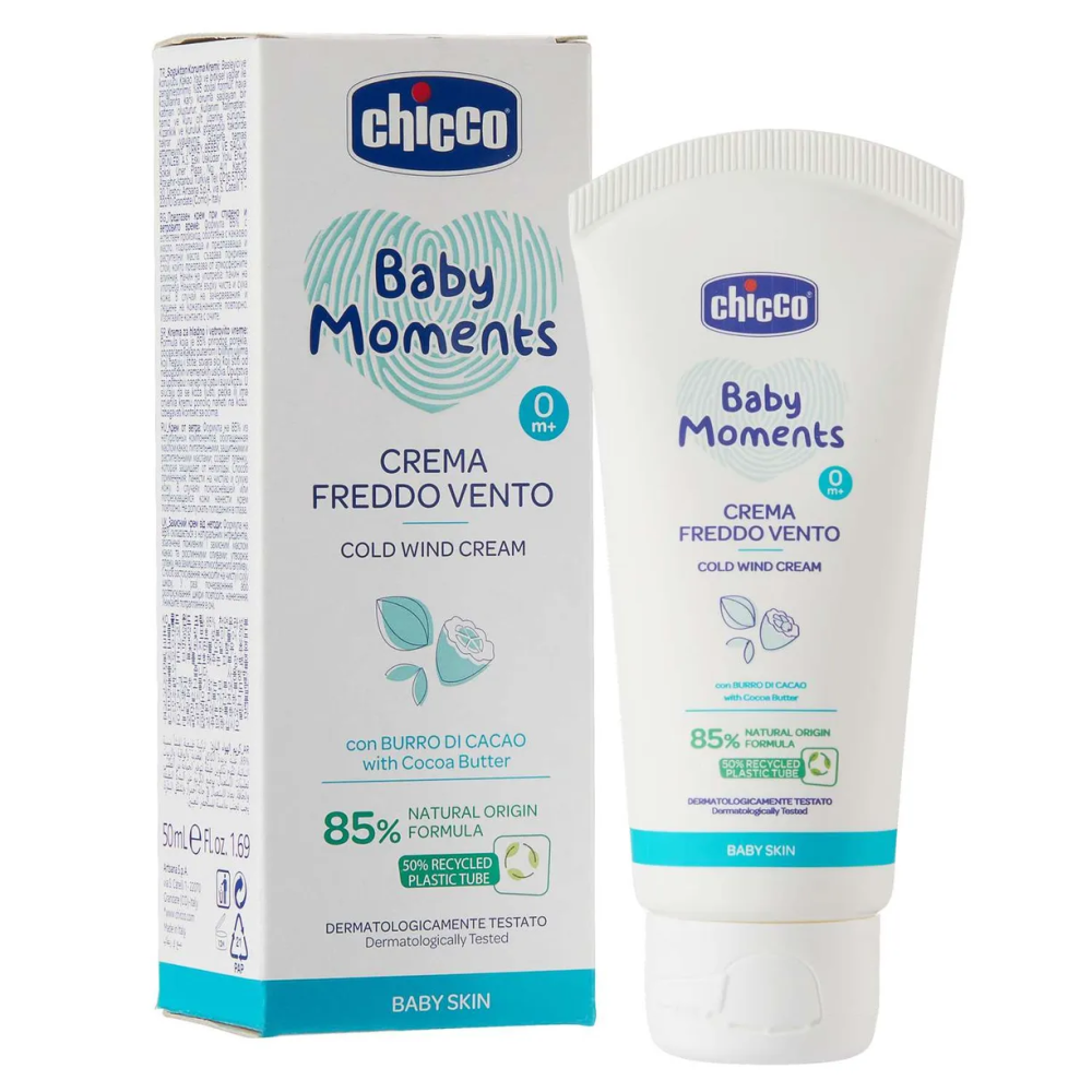 Крем защитный при ветре и непогоде Chicco, Baby Moments 50 мл 0+