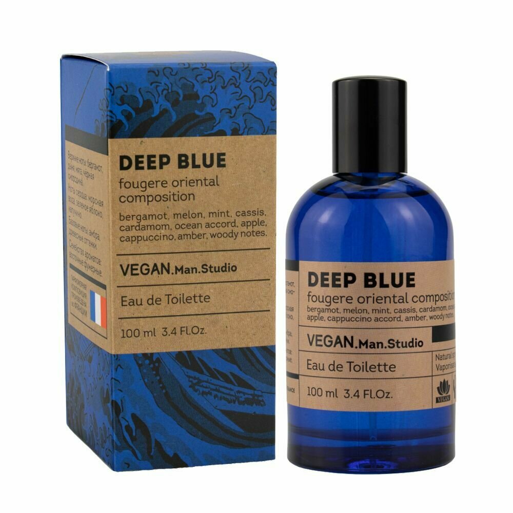 Vegan Man Studio Deep Blue туалетная вода 100 мл муж