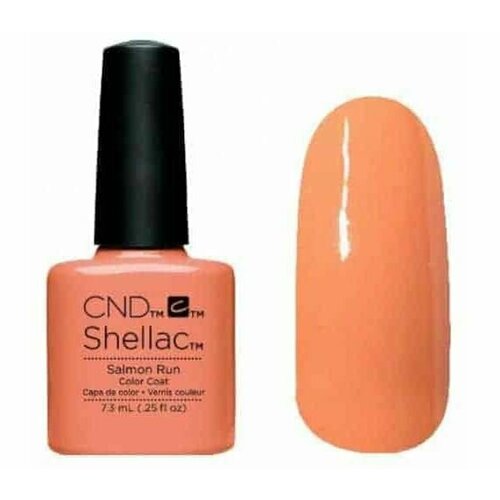 CND SHELLAC гель лак Salmon Run