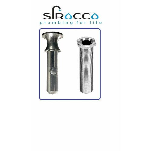 Евроболт и втулка винт для кухонного сифона и впуска раковины 40мм 389₽