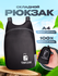 Складной рюкзак Travelkin для прогулок, спорта, трекинга, в чехле...