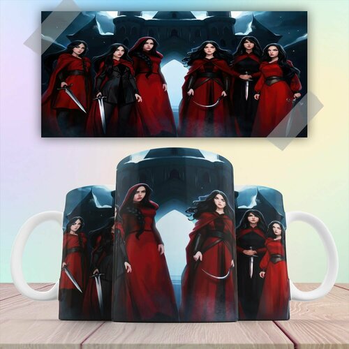 Кружка книга манга аниме персонажи Мара и Морок Мары 330 мл