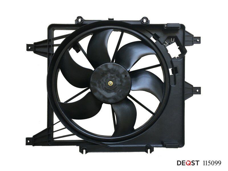 Вентилятор охлаждения двс RENAULT SYMBOL I (LB0/1/2) 01.00-12.08 DEQST 115099 | цена за 1 шт