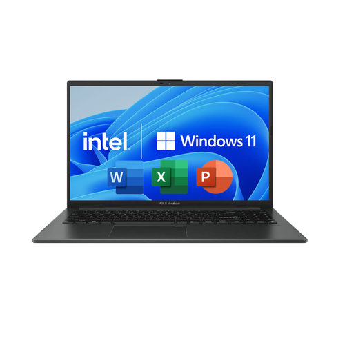 56 Ноутбук ASUS VivoBook Go 15 IPS AMD Ryzen 5 7520U RAM 8 ГБ SSD 512 ГБ AMD Radeon Graphics Windows 11 Pro Office 2021 Русская раскладка 59990₽