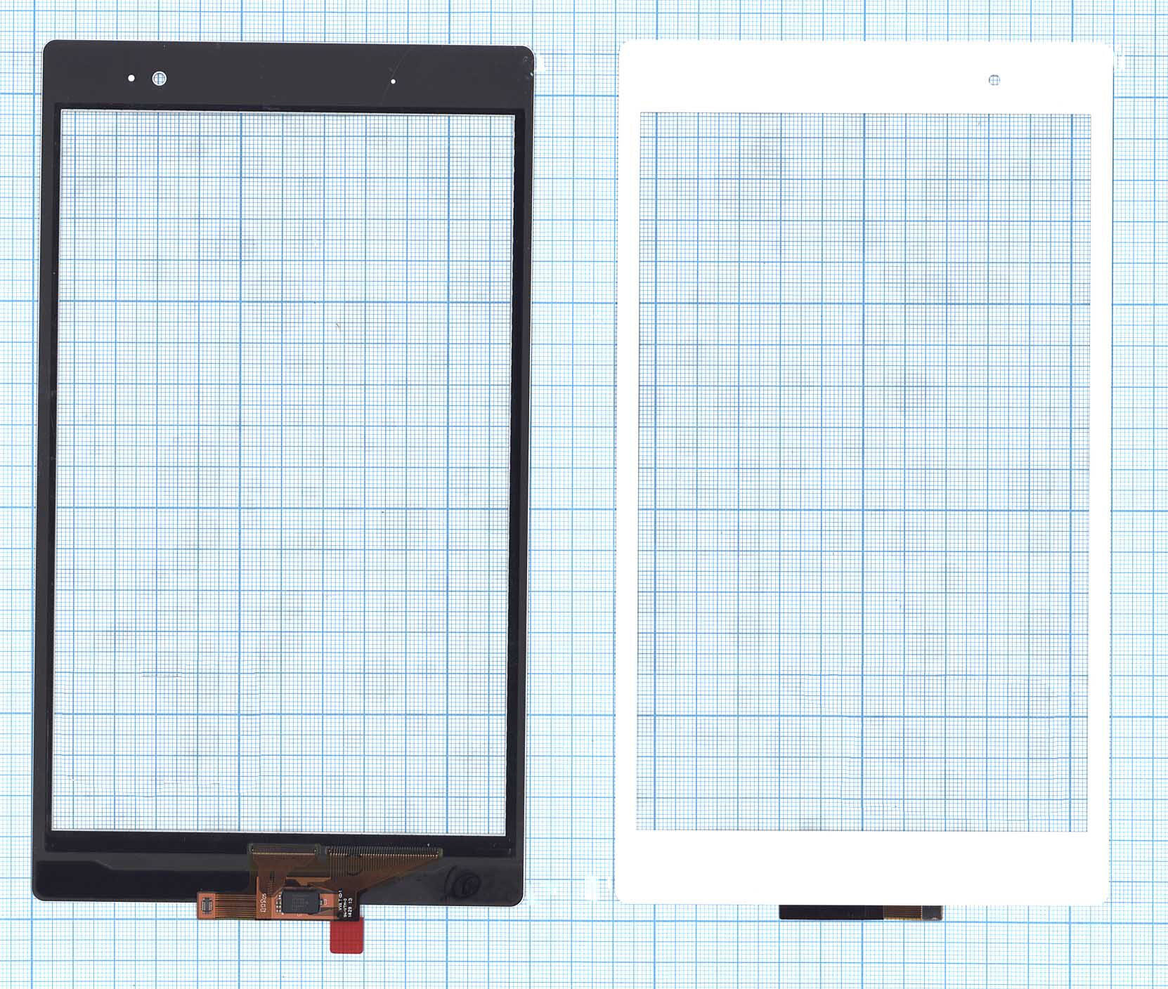 Тачскрин (сенсорное стекло) для Sony Xperia Z3 tablet compact белый