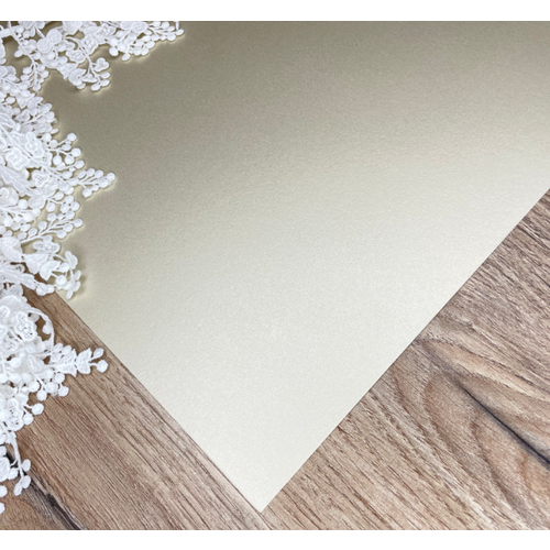 Дизайнерская бумага Shyne цвет коричневато-серый плотность 250 гр размер 3550 см 327₽