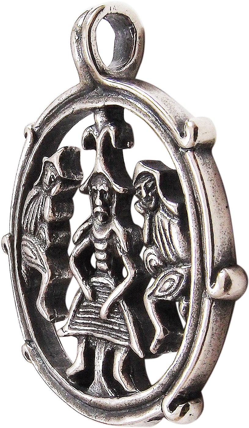 Подвеска Мастерская Алешиных, серебристый — фото 1