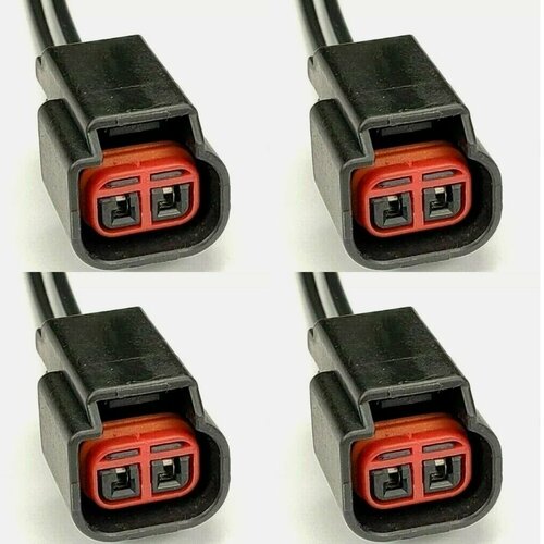 Разъём катушки зажигания для FORD MAZDA VOLVO OEM 30728002 3U2Z-14S411-SLВ 2 pin 2 контакта с проводами 900₽