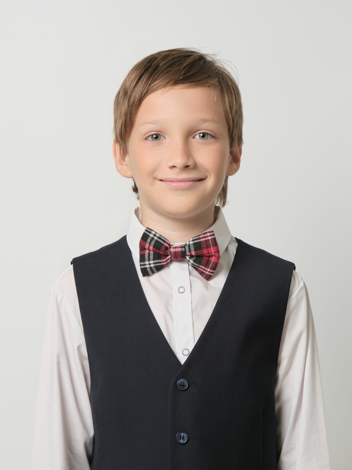 Бабочка Андерсен, бордовый — фото 1